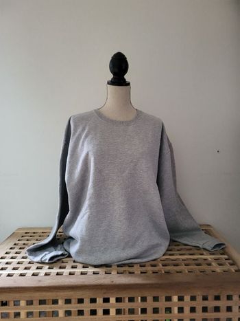 Pull gris chiné