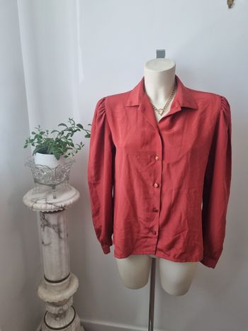 Chemise terracota vintage Weinberg