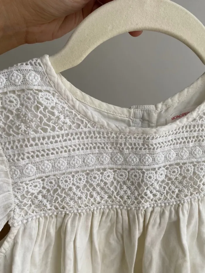 Robe Monoprix crème - photo numéro 3