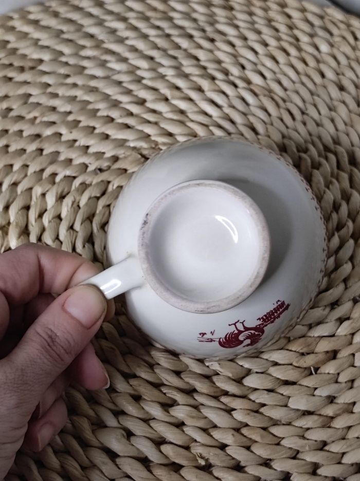 Tasse ancienne style cottage - photo numéro 4