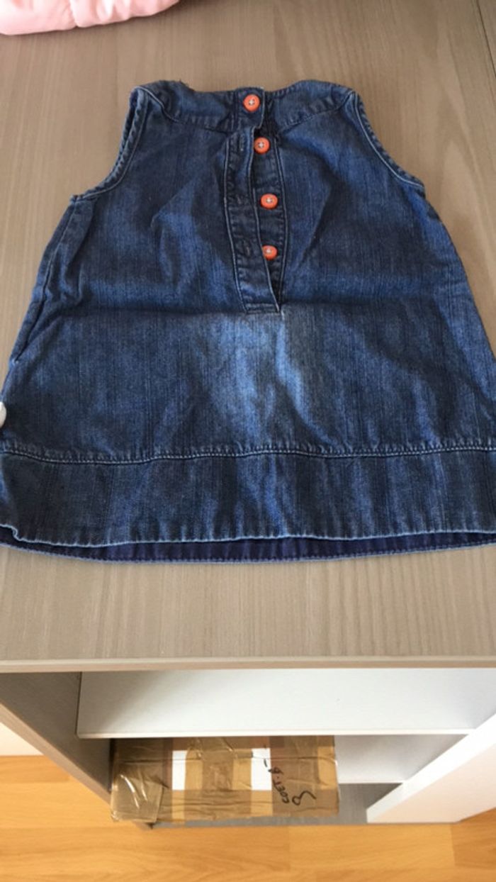 Robe minnie en jeans - photo numéro 3