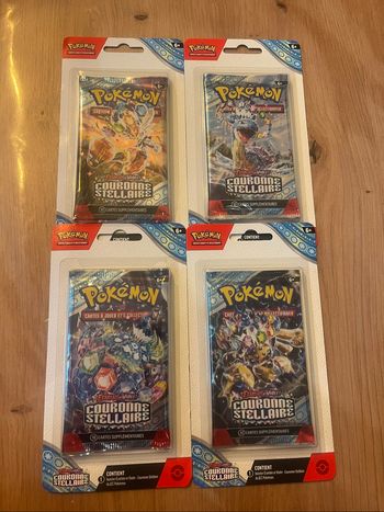 Artset Blister Pokémon Couronne Stellaire EV7