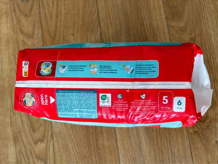 Pampers premium protection pants Taille 5 (12-17 kg) - photo numéro 5