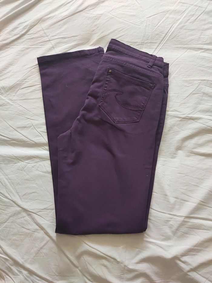 Jeans violet femme 44 Esmara