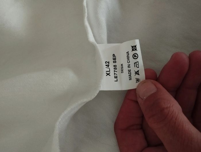 Blouse Sienna Si écru dentelle TXL - photo numéro 5