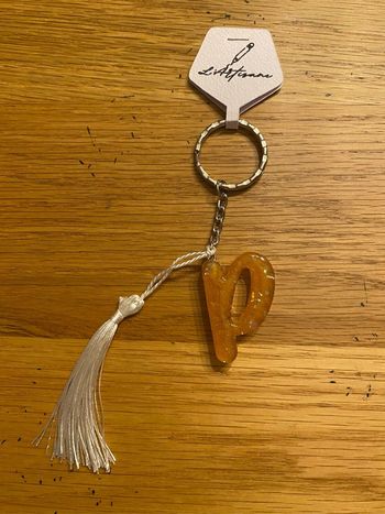 Porte clé Lettre P