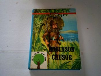 Livre Robinson  Crusoé  Vintage