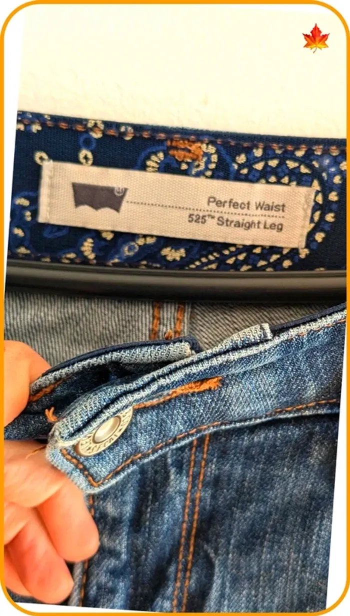 Jeans Levi's 525 femme 38 - photo numéro 6