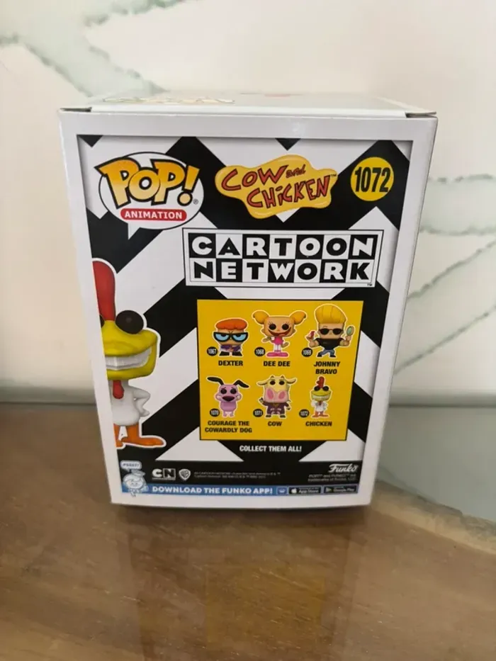 Figurine funko pop chicken cartoon network 1072 - photo numéro 2