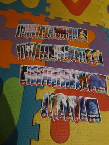 Lot cartes disney leclerc 