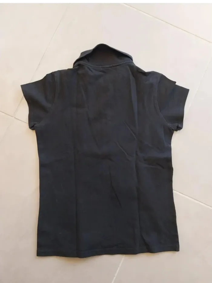 Polo noir T/38/40 Mango - photo numéro 5