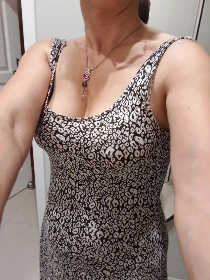Robe d'été épaules dénudées - Taille S