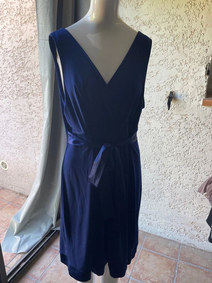 Robe bleue de la marque camaïeu