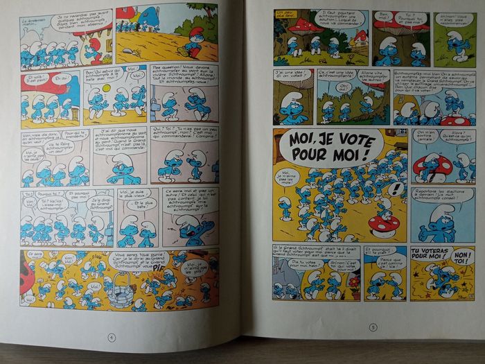 BD Schtroumpfs – Le Schtroumpfissime + Schtroumpfonie en Ut – édition Dupuis - photo numéro 3