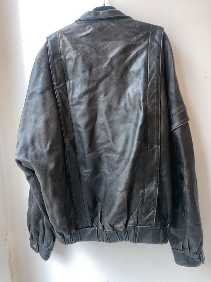 Veste en cuir véritable - photo numéro 9