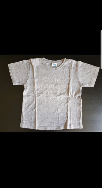 Tee-shirt MC enfant garçon 3-4 ans