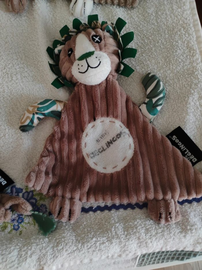 Lot doudou lion Les deglingos - photo numéro 4