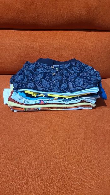 Gros lot t-shirt manche courte 18 mois