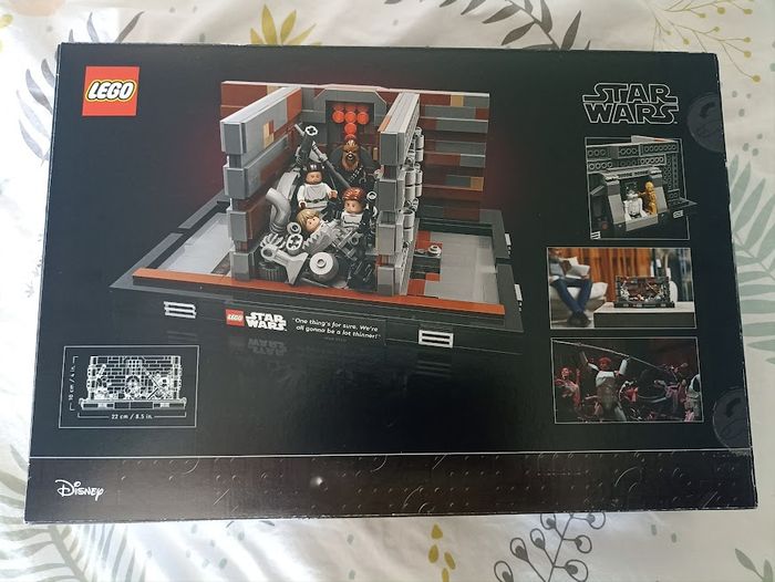 LEGO 🧱 Stars Wars 75339 Diorama Compacteur de déchets de l'Étoile de la Mort NEUF - photo numéro 2