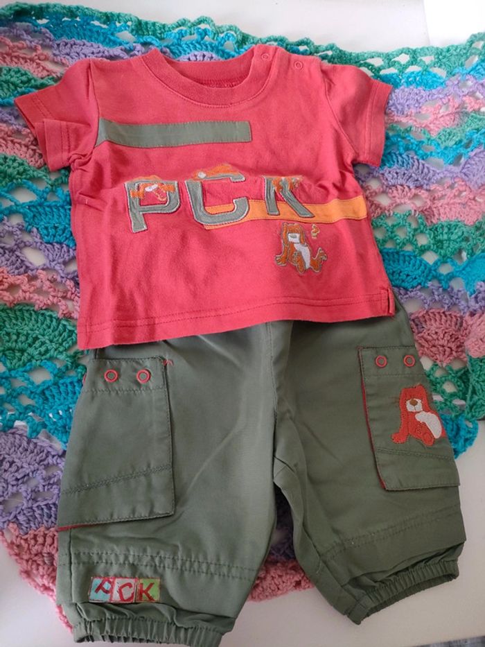 Lot 5 ensembles garçon, 0-3 mois - photo numéro 3