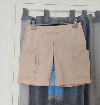 Short coton beige taille M