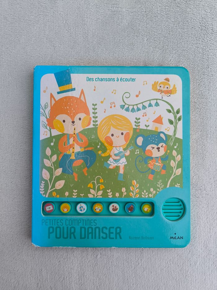 Livre musical Petites comptines pour danser Milan - photo numéro 2
