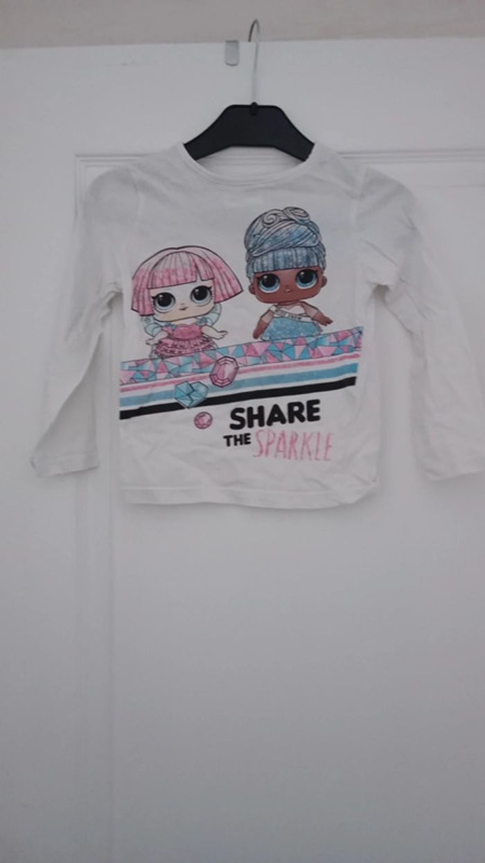 Tee-shirt poupee lol 6ans - photo numéro 2
