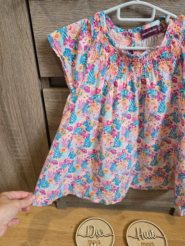 Vêtement Bébé Fille - Ensemble Robe + Gilet - Sergent Major - 18 mois 80 cm - photo numéro 3