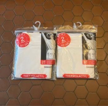 Lot de 4 maillots de corps mixte 4 ans thermolactyl damar