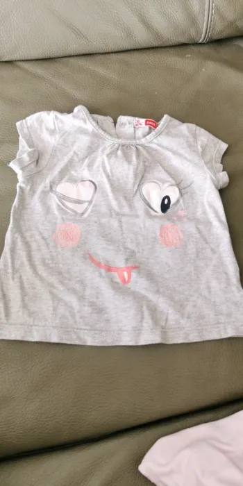 Tee-shirt manches courtes 9 mois DPAM