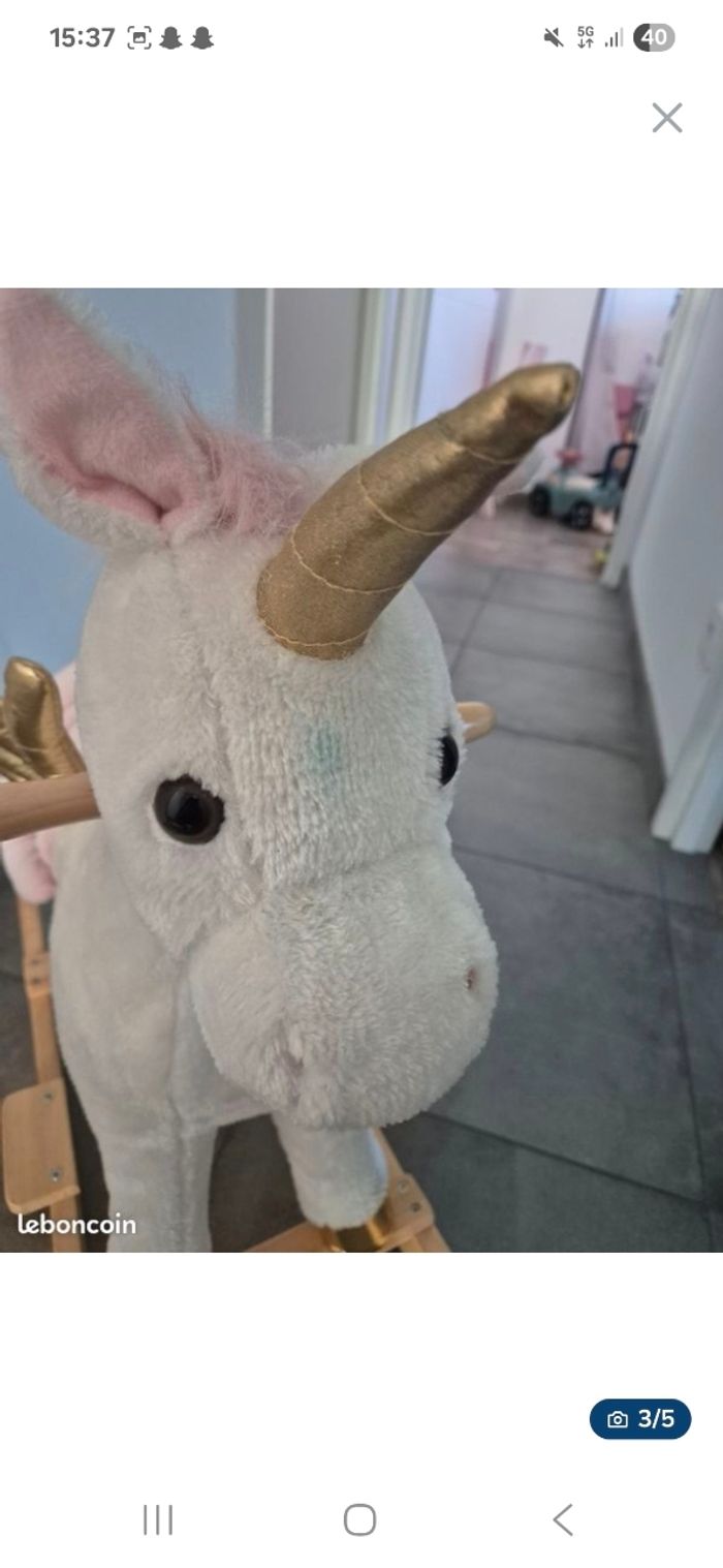 Licorne a bascule - photo numéro 3