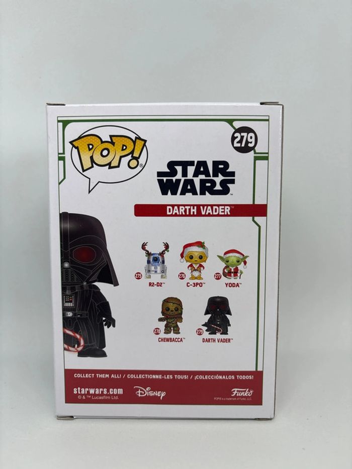 Funko pop Star Wars Disney darth Vader chase 279 - photo numéro 3