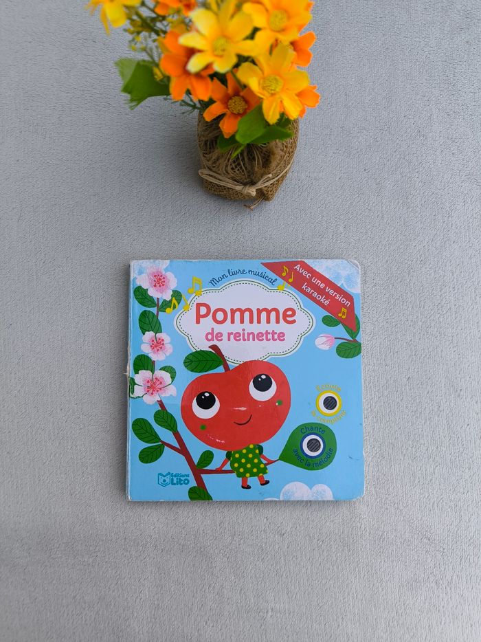 Livre sonore Pomme de reinette Lito - photo numéro 1