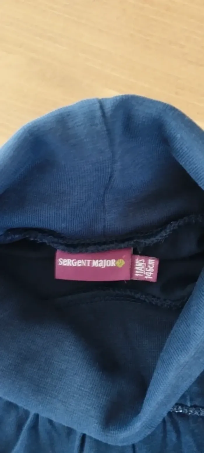 T-shirt manches longues col roulé - photo numéro 3