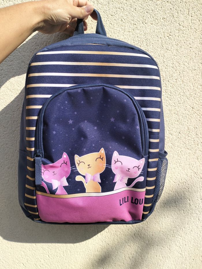 Cartable trois petits chats