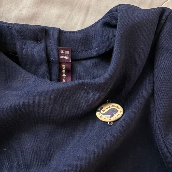 Robe habillée sergent major 18mois fêtes de fin d’année - photo numéro 3