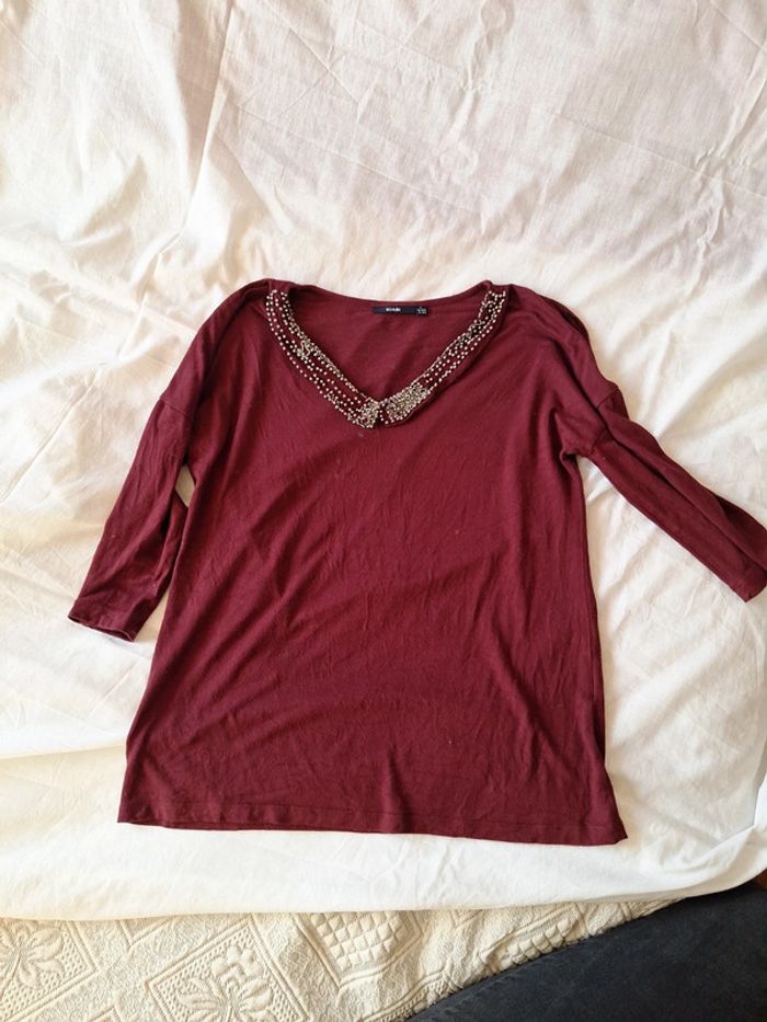 Tee-shirt  manche 3/4 - photo numéro 2