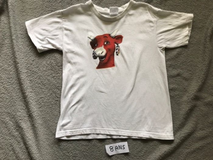Débardeur La Vache Qui Rit - T-shirt Décontracté Avec Le Logo Officiel