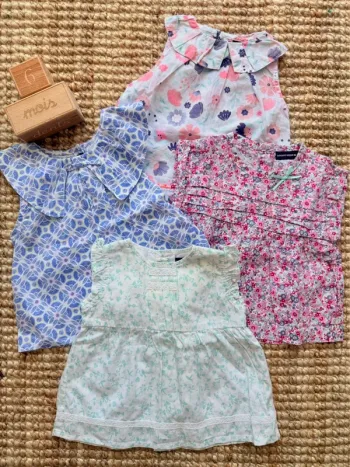 Lot blouses Sergent Major 6mois / 68cm