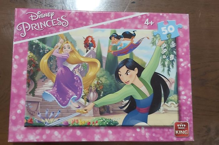 Puzzle princesses enfant 50 pièces - photo numéro 3