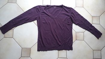 Pull fin femme violet in extenso  taille  XL