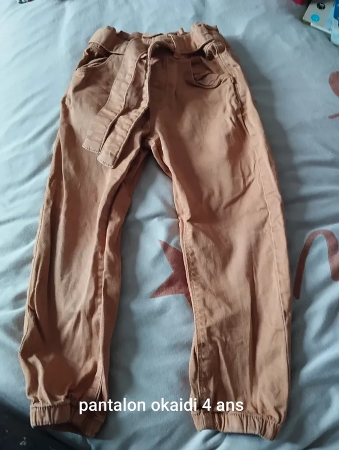 Pantalon okaidi 4 ans
