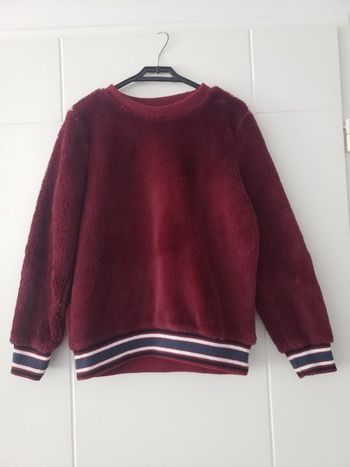 Pull bordeaux Kiabi