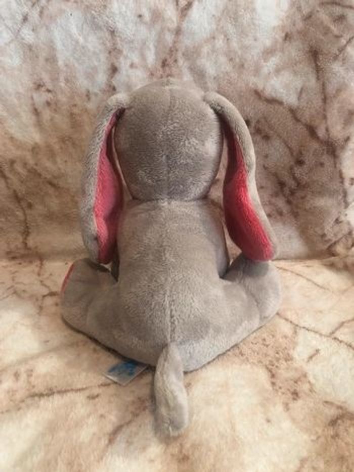 Doudou peluche chien Lola gris rose Arthur et Lola - photo numéro 2