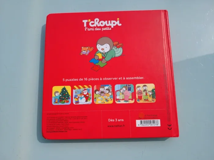 T'choupi, mon livre Puzzle de Noël 🎄 - photo numéro 8
