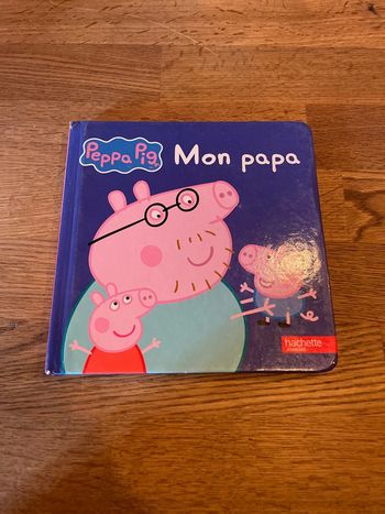 Livre cartonné Peppa Pig Mon papa