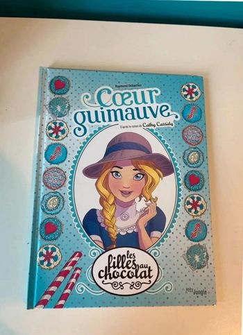 Bande dessinée cœur guimauve les filles aux chocolats