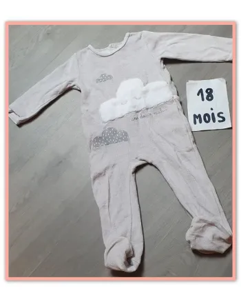 Pyjama mixte 18mois