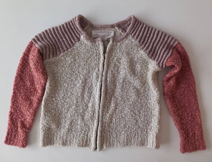 Gilet tricolore Mango Kids - photo numéro 2