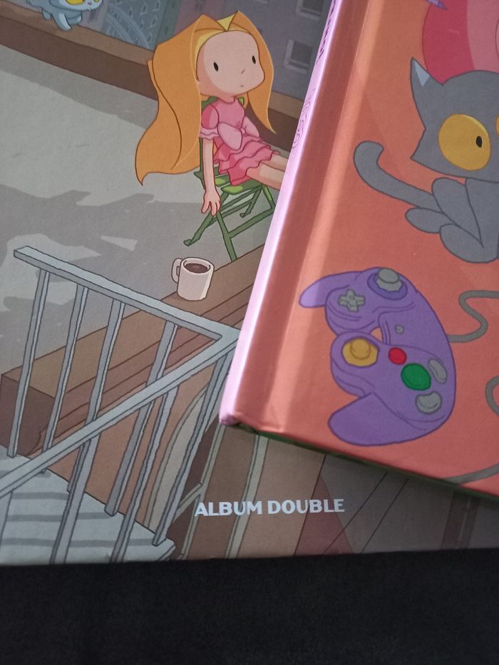 Lot 2 albums double bd lou tome 1 2 3 4 - photo numéro 3